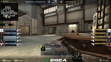 ESEA ACE Cache B Hold CT Side Pistol Round