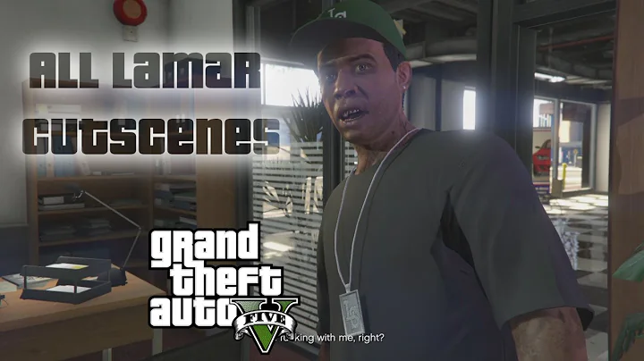 All Lamar cutscenes - Gta v.