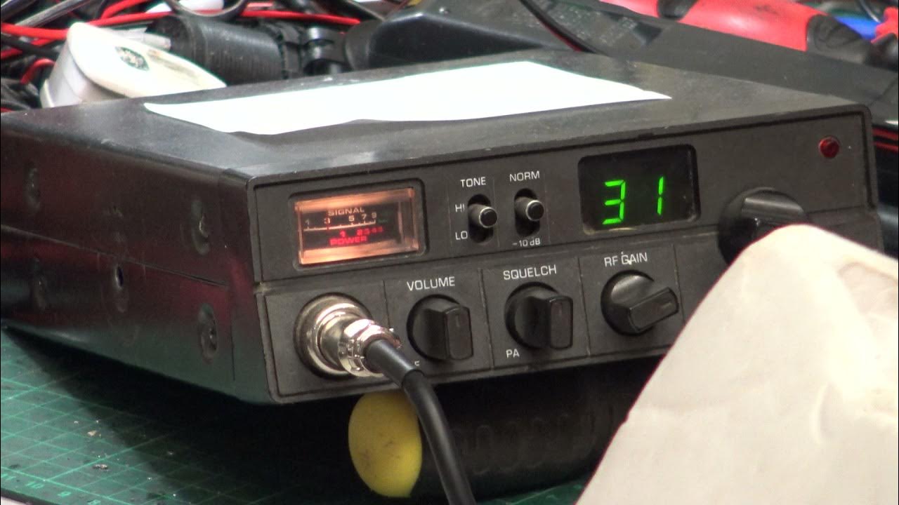 Jesan KT750 Emergency CB radio Field Test CB27/81 UK FM YouTube