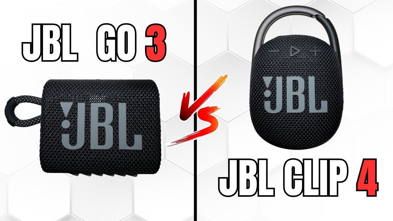 JBL Go 3 vs JBL Clip 4 - A Head To Head Comparison