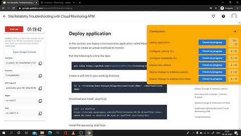 Site Reliability Troubleshooting with Cloud Monitoring APM | 30 Days of Google Cloud | PART-1