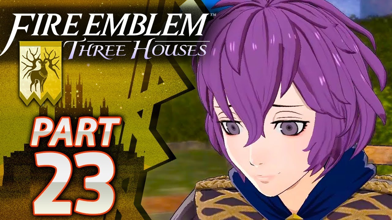Fire Emblem Three Houses Golden Deer Part 23 Recruiting Bernadetta Ashe Hard Classic Youtube