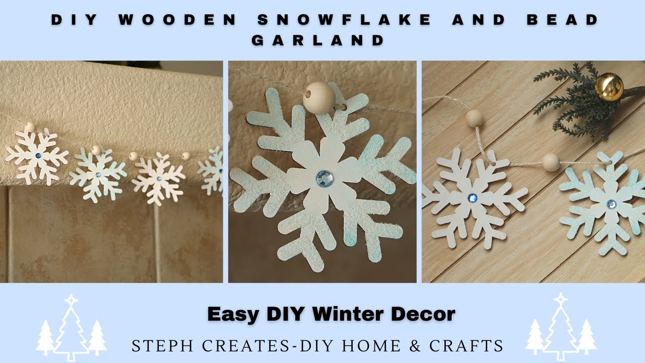 Snowflake Hanging Decorations to Turn Your Home Into a Winter