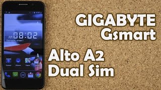 Распаковка Gigabyte Gsmart Alto A2 DualSim