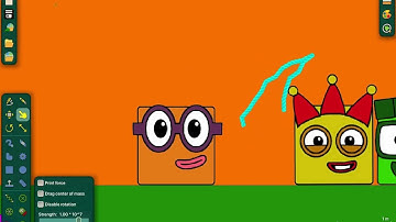 Numberblocks cubes the floor is lava part 2