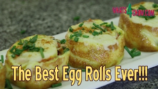 How to Make Egg Rolls - Egg Rolls au Gratin - Superbly Tasty Egg Rolls How to Make Egg Rolls - Egg Rolls au Gratin - Superbly Tasty Egg Rolls
