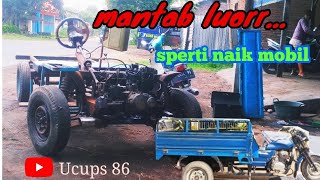 MOTOR RODA TIGA dimodifikasi roda 4 // modifikasi motor roda 3 //motor mini
