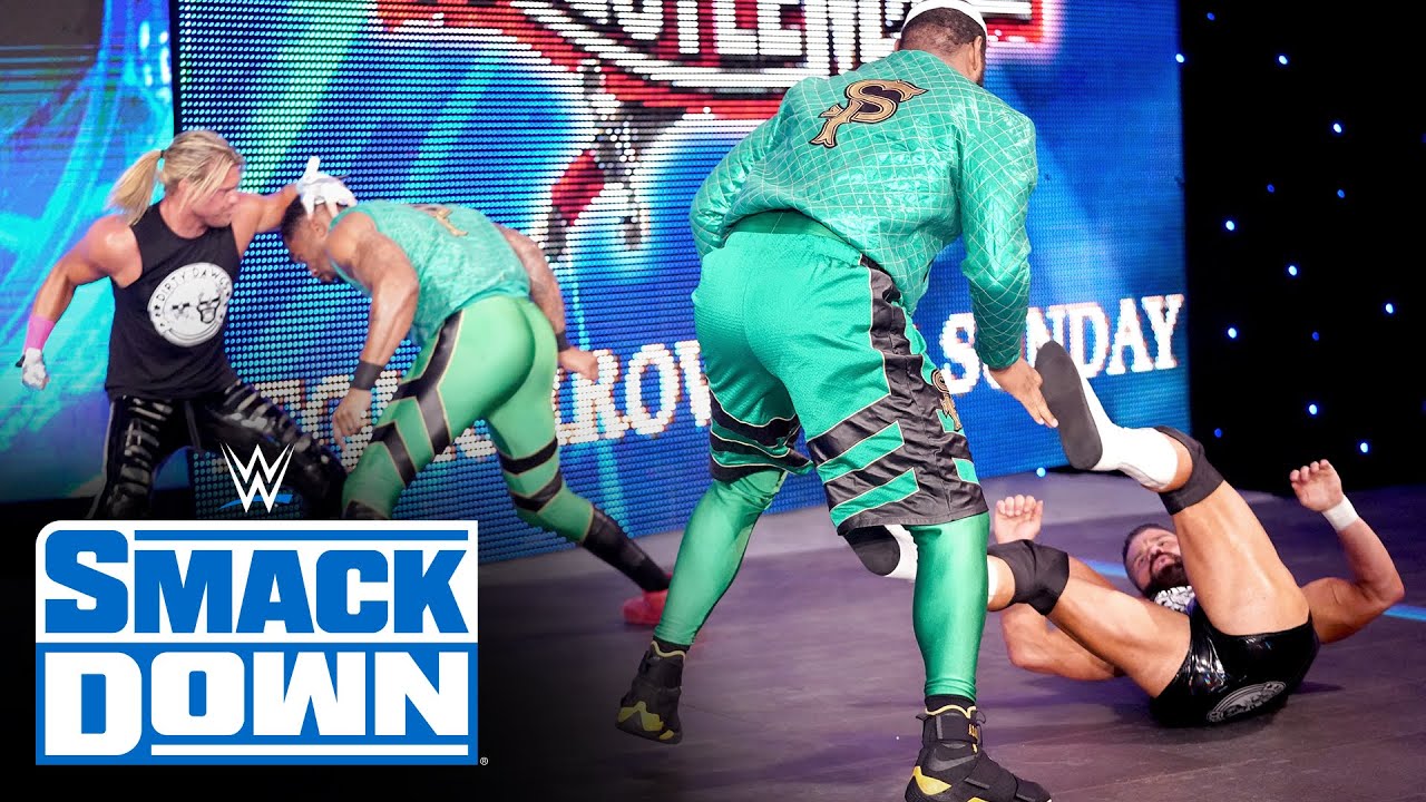 Dolph Ziggler & Robert Roode ignite a brawl with their Fatal 4-Way foes: SmackDown, April 9, 2021