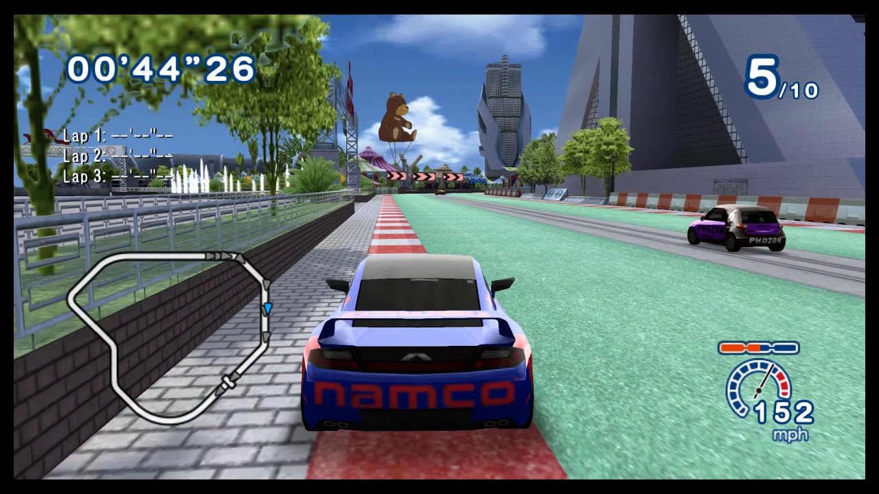 [Go Vacation] Motor Fest/ The Ridge Racer mini-game