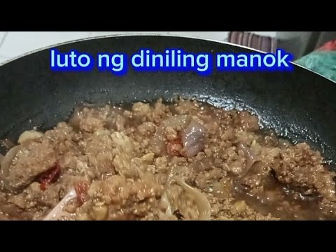 Cooking minced chicken so yummy 🤤...