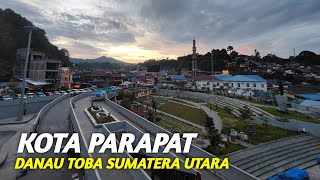 Keliling Kota Parapat Danau Toba di Pagi hari