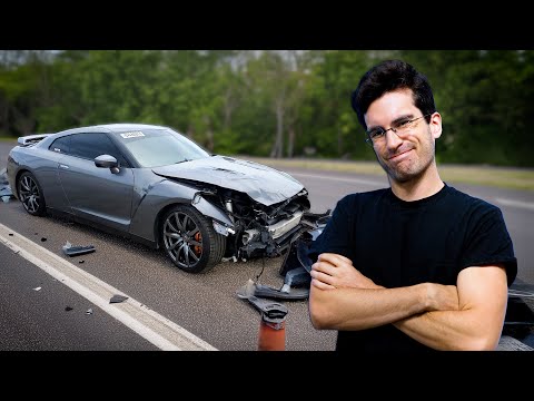 REBUILDING A WRECKED NISSAN GT R 