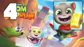 Talking Tom Gold Run - Gameplay Walkthrough Part 4 (iOS, Android)