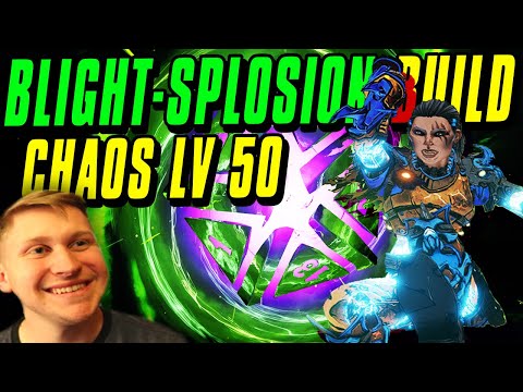 (MELTS RAID BOSSES) Best Chaos Lv 50 Poison Blightcaller Spore Warden Build Tiny Tina's Wonderlands