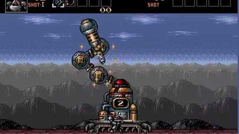 For comparison-Contra Hard Corps - Sega Genesis (RGB via OSSC)