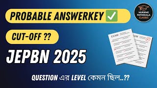 Jepbn 2025 Ii Probable Answer Key Ii