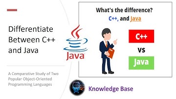 C++ vs Java | Difference between C++ and java | Interview & Exam Preparation @knowledgebase2612