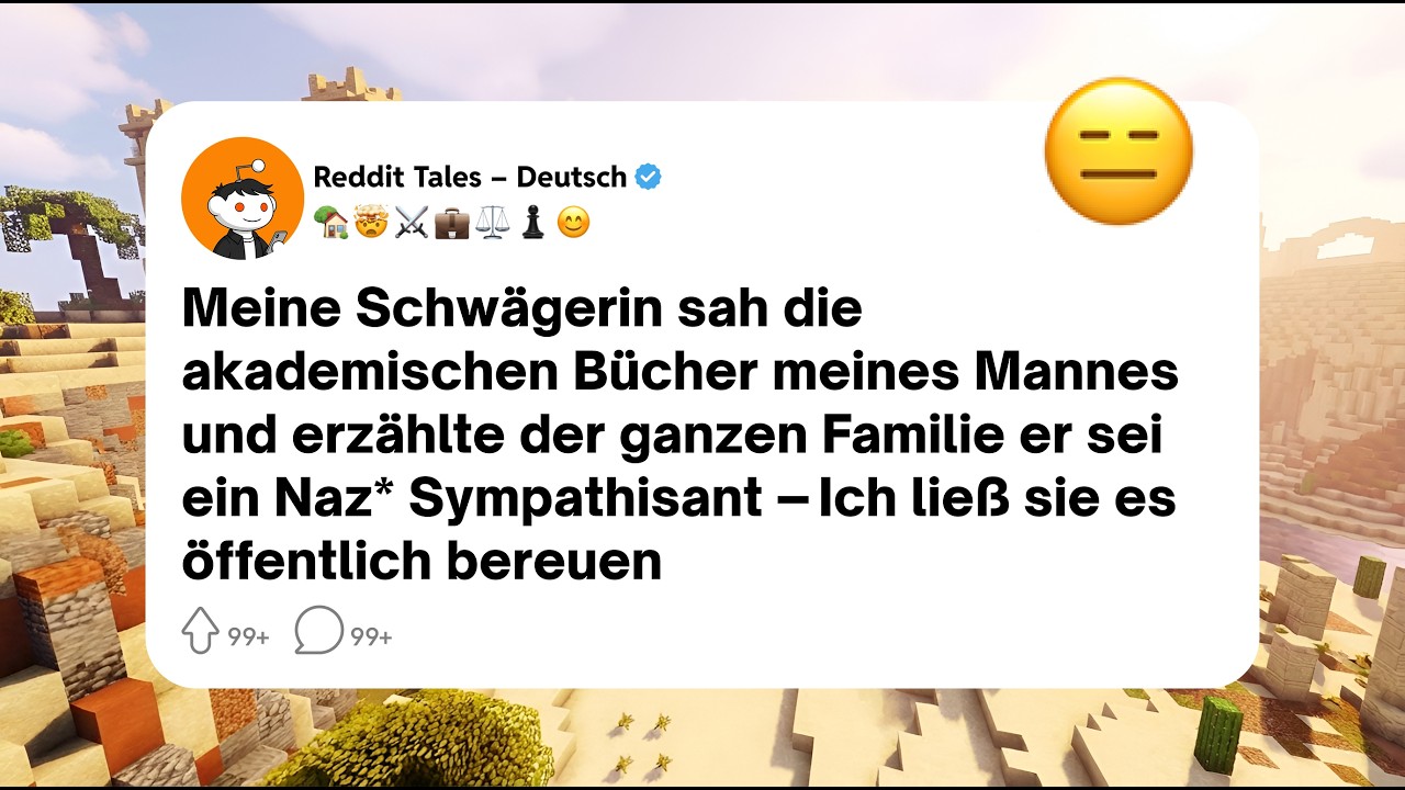 Meine Schwägerin saß an unserem Frühstückstisch und starrte auf die Bücherregale meines Mannes. Am nächsten Tag erfuhr ich, dass sie unserer ganzen Familie erzählt hatte, mein Mann sei ein...