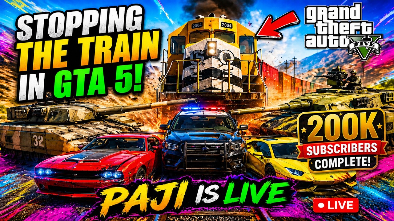 🔥 GTA 5 LIVE | 300K  🔴 Crazy Missions & Fun Gameplay | PAJI IS LIVE