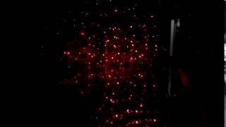 Christmas laser lights projector with red and green points-20160531 230129