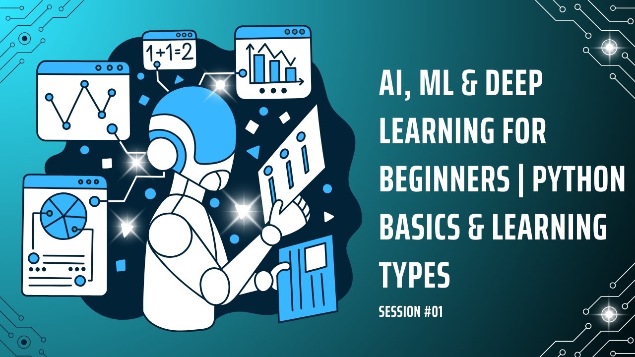 AI, ML & Deep Learning for Beginners | Python Basics & Learning Types | Buraaq Academy