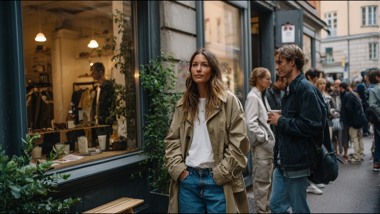 Stockholm Fashion Walk | Nordic Minimalist Outfit Inspiration