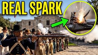 THE ALAMO MUSKET FIRING & REENACTMENT