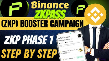 Binance Wallet (ZkPass) Booster Campaign Phase 1|| Step By Step GIUDE | ZeebHai YT