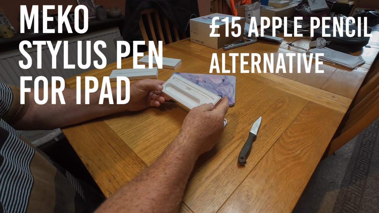 Meko stylus pen for iPad Great alternative to Apple Pencil - YouTube