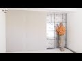 Isoler un mur avec contre-cloison plaque de plâtre - Tuto avec Robert