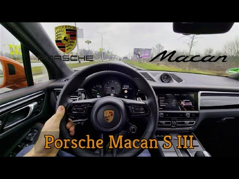 Porsche Macan S 2022 - consumption / exterior / interior details (POV)