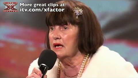 The X Factor 2009 Eileen Chapman Auditions 2 itv com xfactor