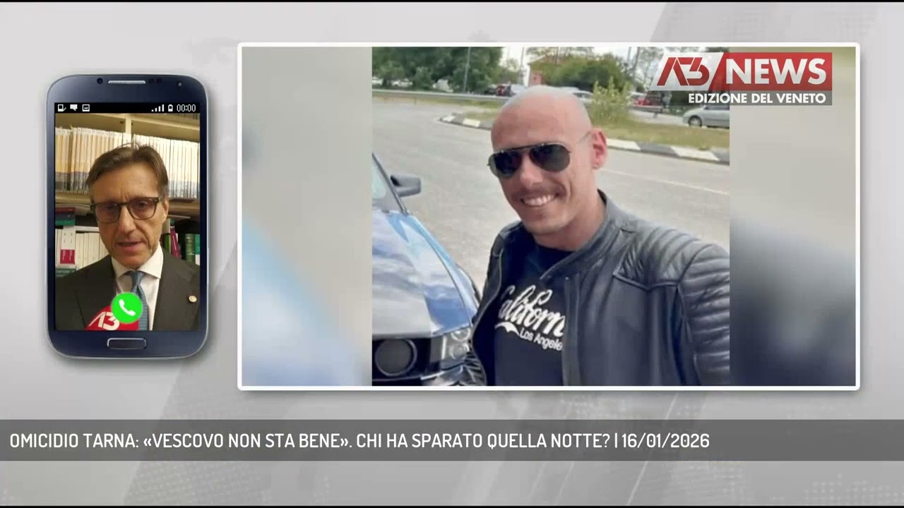 OMICIDIO TARNA: «VESCOVO NON STA BENE». CHI HA SPARATO QUELLA NOTTE? | 16/01/2026