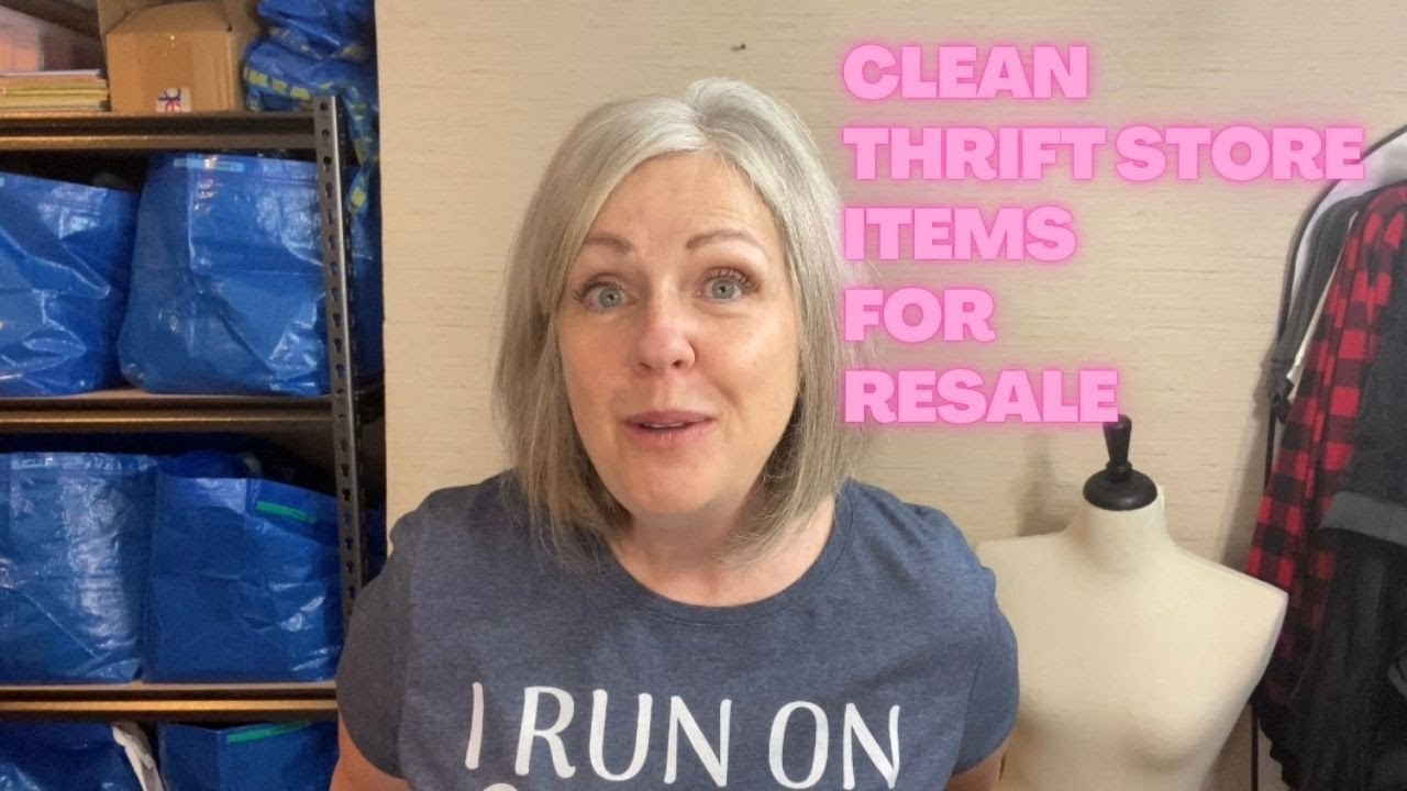 How I Clean And Prep Thrift Store Items For Resale On Poshmark EBay how-i-clean-and-prep-thrift-store-items-for-resale-on-poshmark-ebay