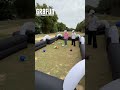 Who says billiards needs a cue? Let’s kick it on the lawn! #inflatables#billiards #GR8FUN