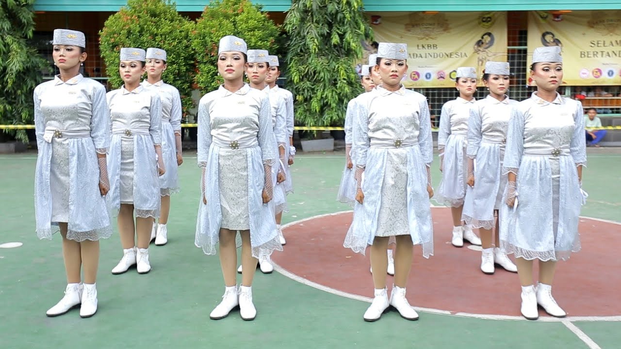 MERINDING! PASKIBRA SMK PGRI 1 BALARAJA LKBB DRUPADA INDONESIA 2023