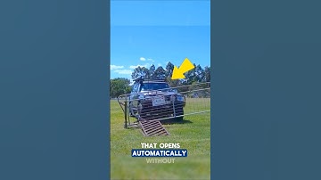 Self-Opening Smart Gate