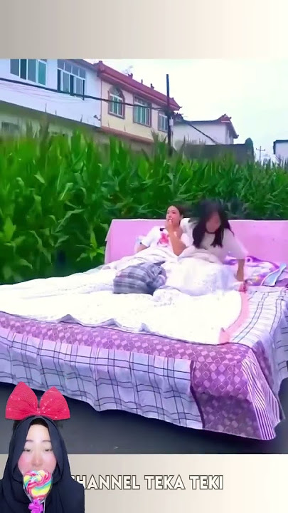 KASUR BERJALAN KEREN ⁉️ #shorts #funny #dubbing