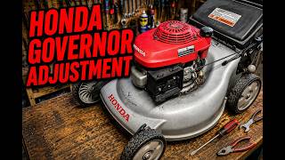 Honda Mower Governor Adjustment
