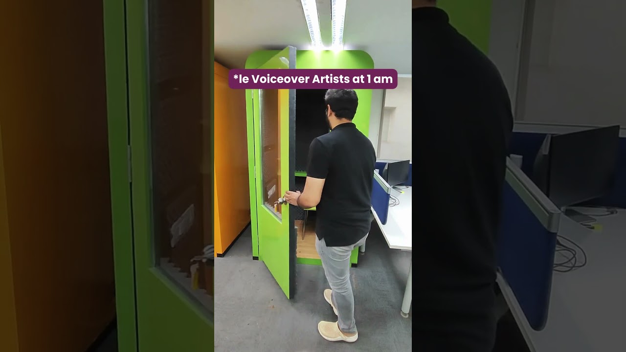 Who’s out here recording clean audio in a noisy house? 