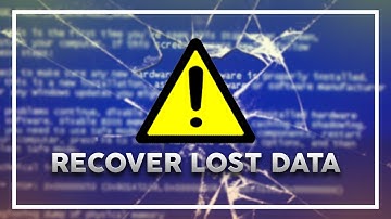 How To Recover Lost Data from System Crash/Bootable Problems/Blue Screen of Death