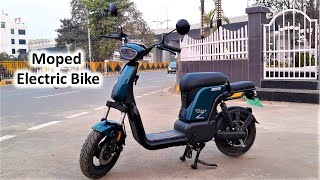 Moped Electric Scooter Z Plus Super Eco Lithium ion First Ride Review