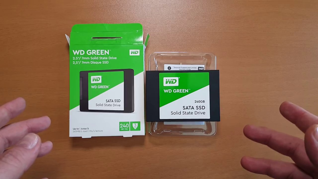 Unbox y Detalles Técnicos Completos WD Green SSD 240GB SATA III - YouTube
