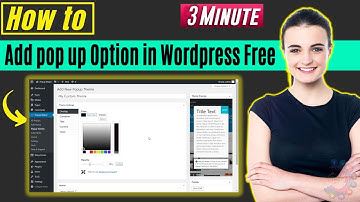 How to add pop up option in wordpress free 2024