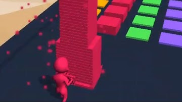 Stack Colors Level  11, Android / iOS Game Facecam & Gameplay