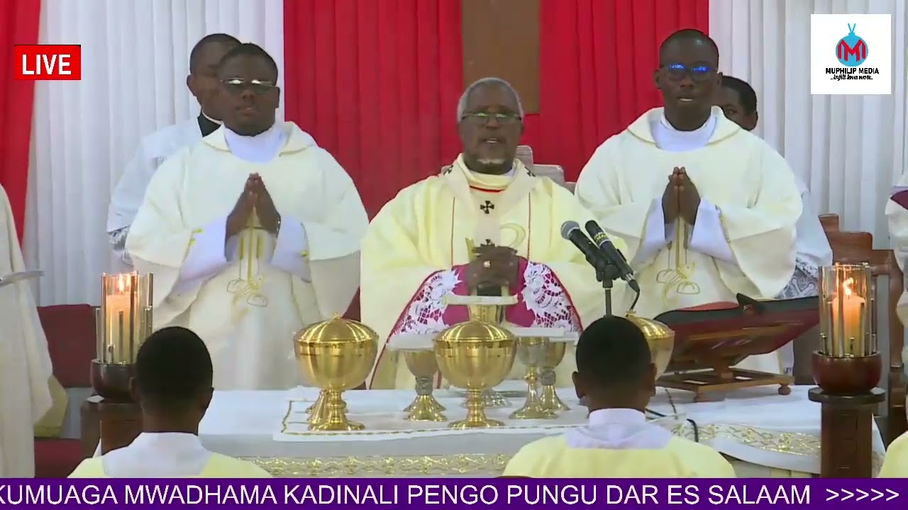 MAFUMBO YA EKARISTI TAKATIFU MISA TAKATIFU YA KUMUAGA NA MAZISHI YA KADINALIPENGO