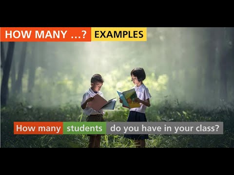 HOW MANY - HOW MUCH (Çağdaş Hoca'nın Mükemmel Anlatımıyla!)