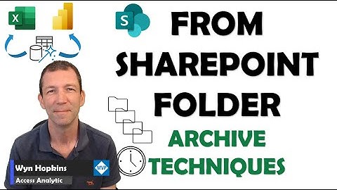 Archive old data to speed up SharePoint or OneDrive Folder refreshes in Power BI and Excel