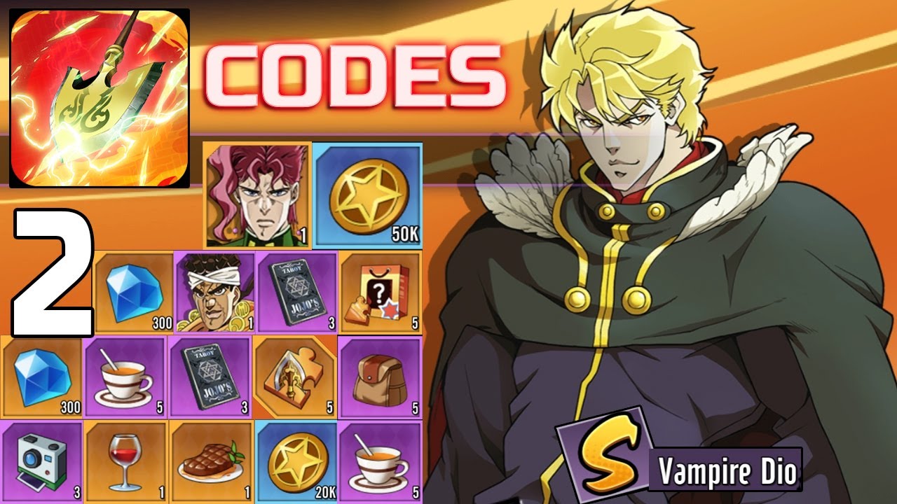 JOJO Stand Legends - Gameplay Walkthrough Part 2 (android,ios) Gift Code 