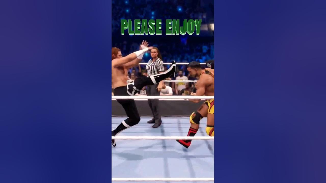 Subscribe 💢 Sami Zayn Delivers A Glitched Big Boot To Chad Gables - YouTube